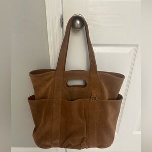 Free People Suede Caravan Tote